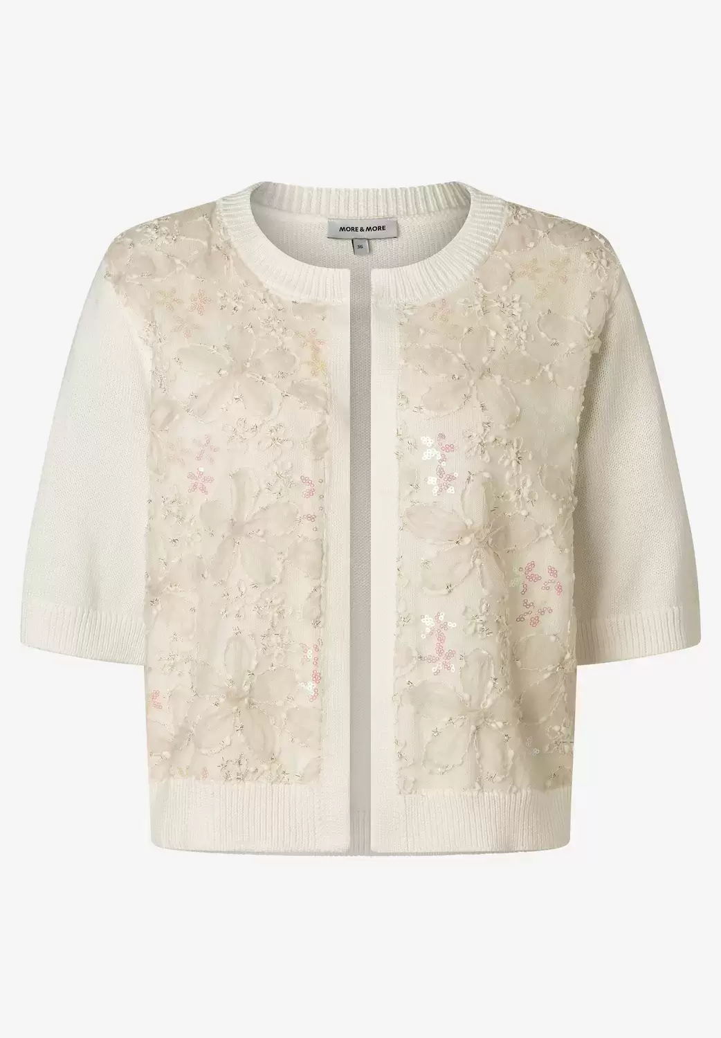 Cardigan with Glitter-Effect female
