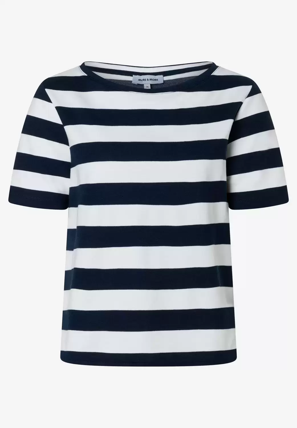 Boxy Shirt with Stripes