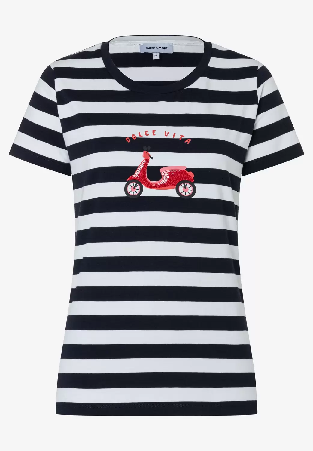 T-Shirt with Placement Print