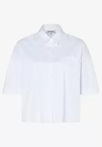 verkürzte Hemdbluse