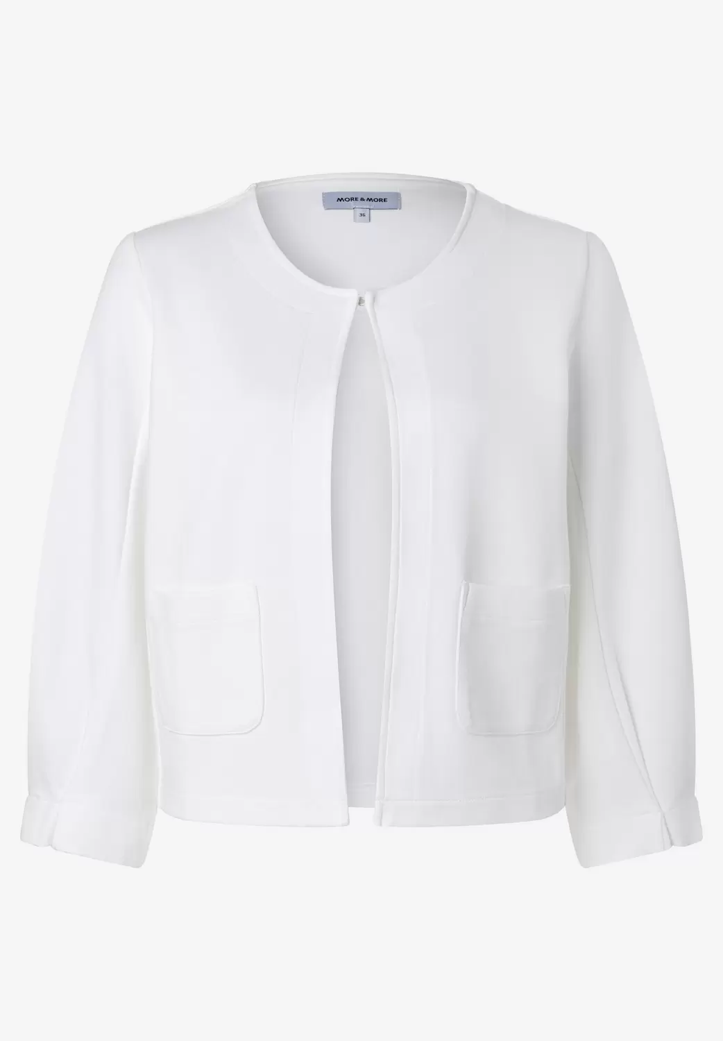 Jersey-Jacket with Sleeve Detail