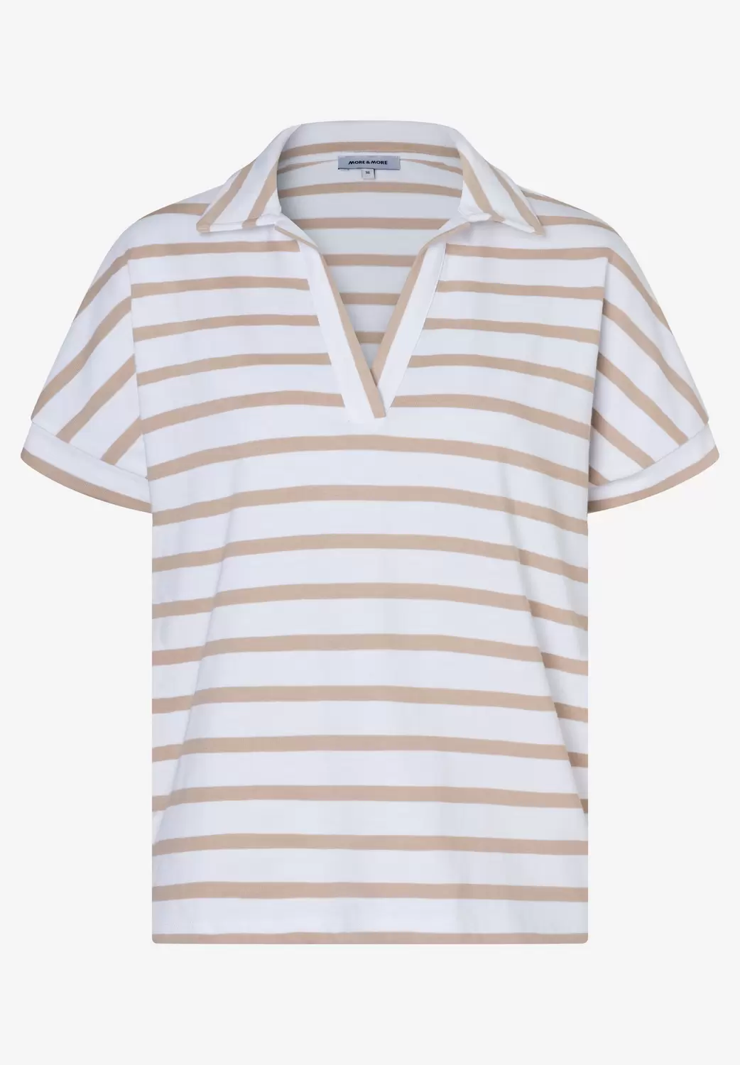 Polo-Shirt with Stripes