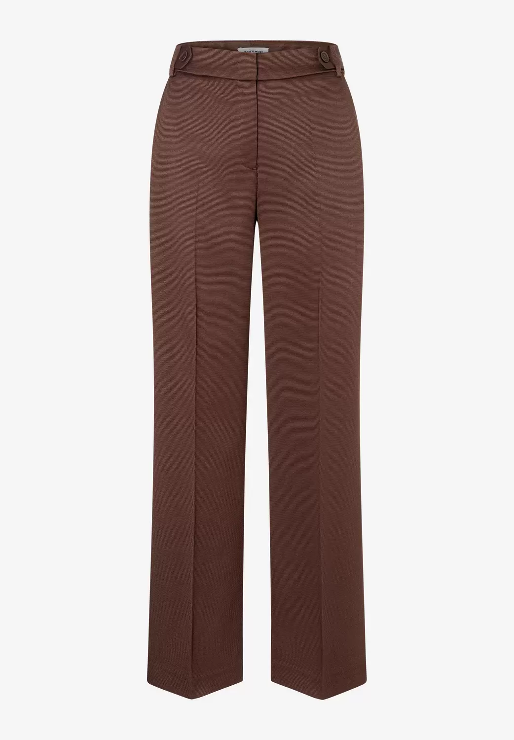 Soft Piqué Wide Leg Pants female