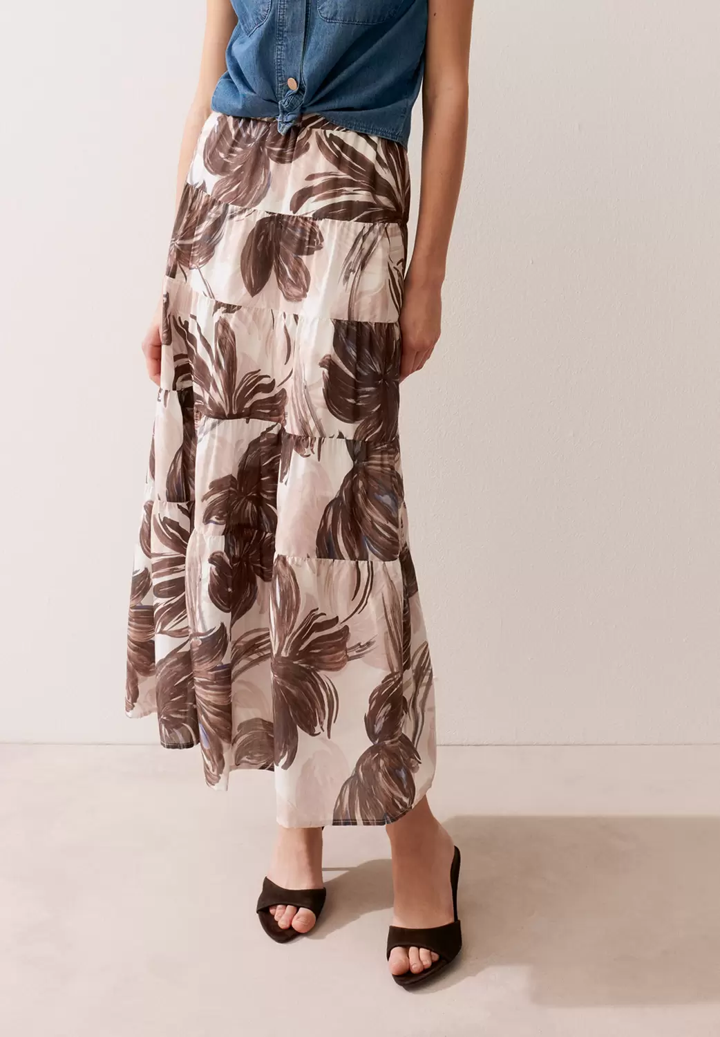 CO-Voile Maxi Skirt female