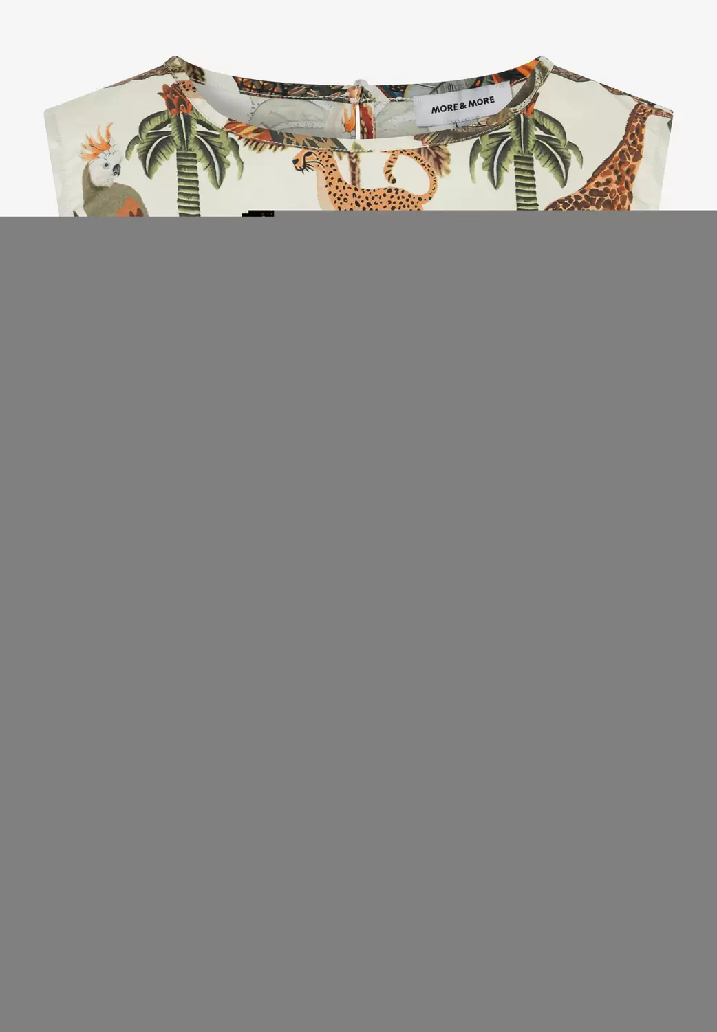 Poplin Print Blouse Top female