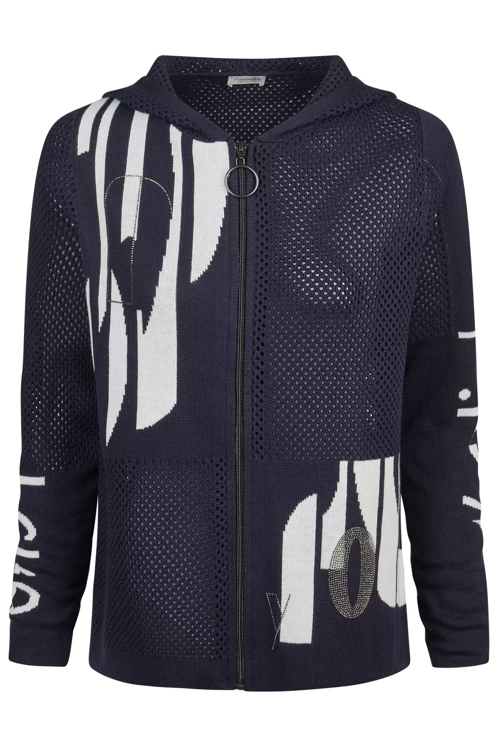 Strickjacke liegend female