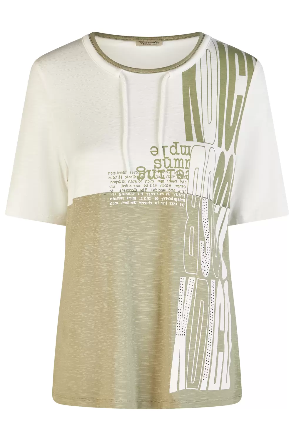 Shirt liegend female