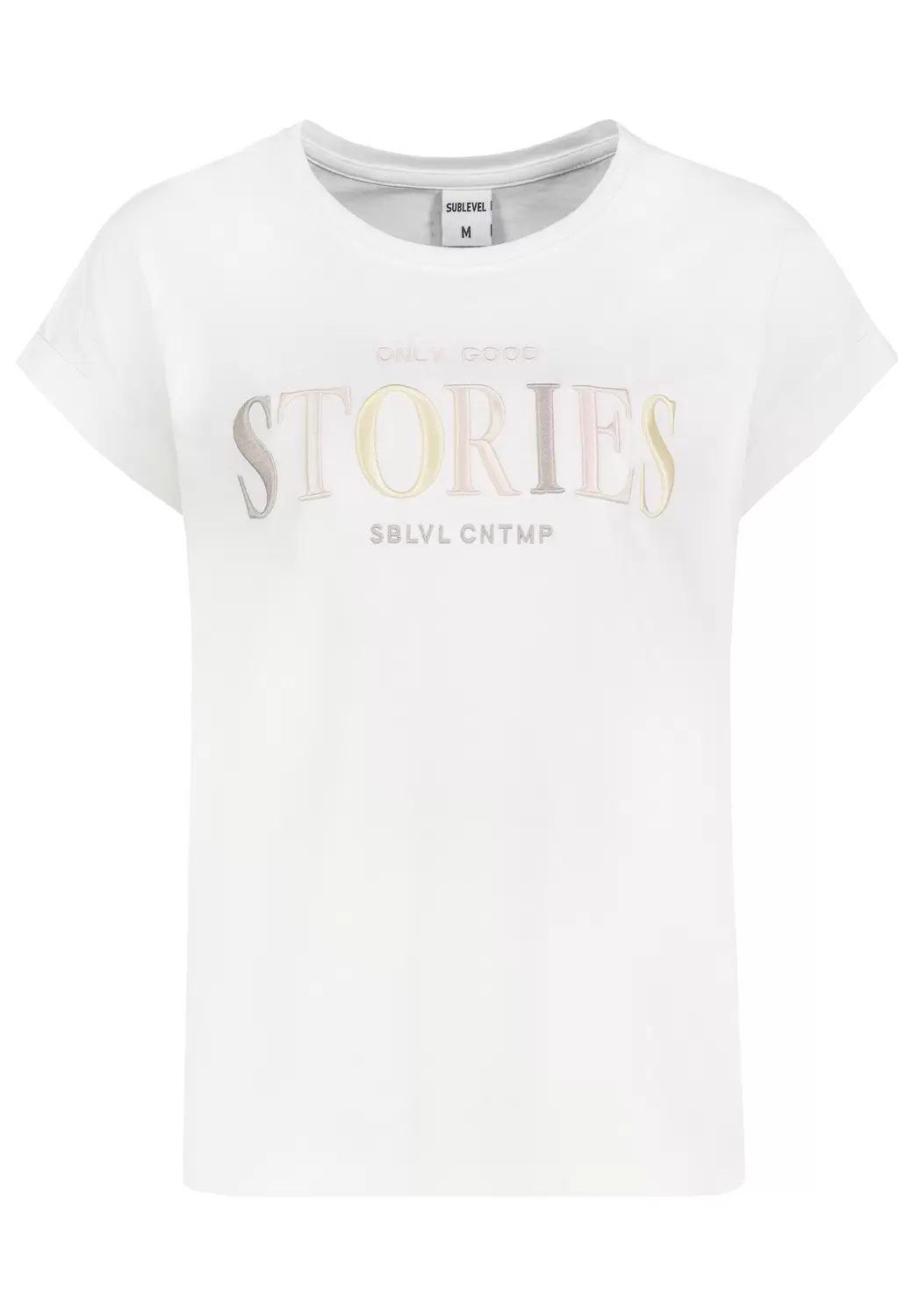 Damen, Shirt kurzarm, offwhite