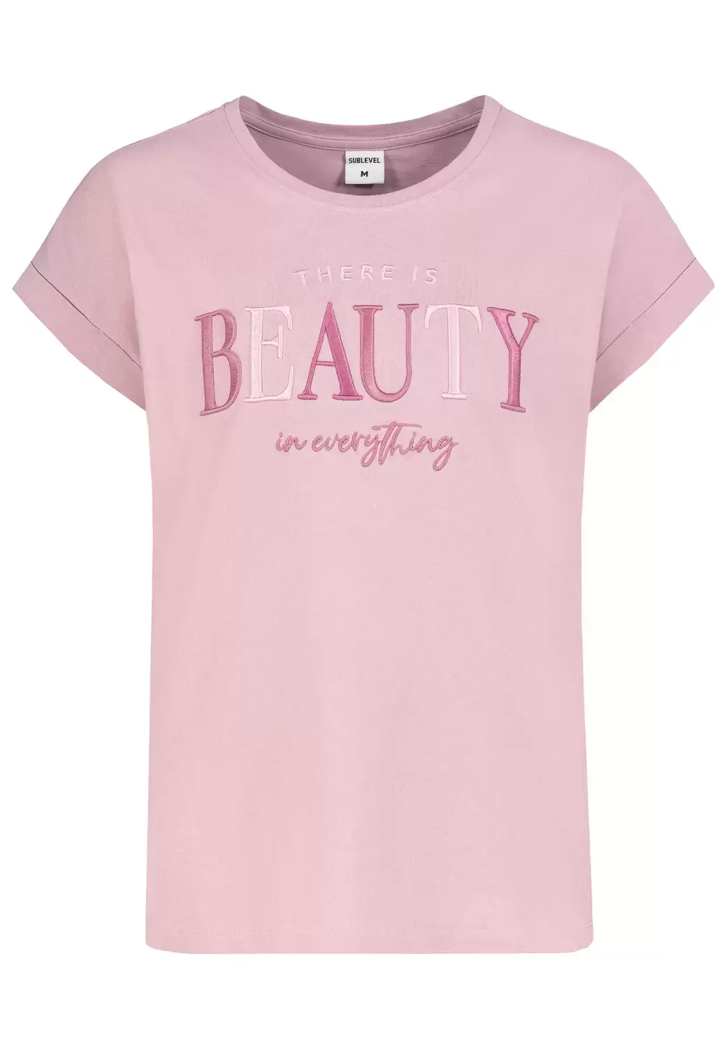 Damen, Shirt kurzarm, burnished rose