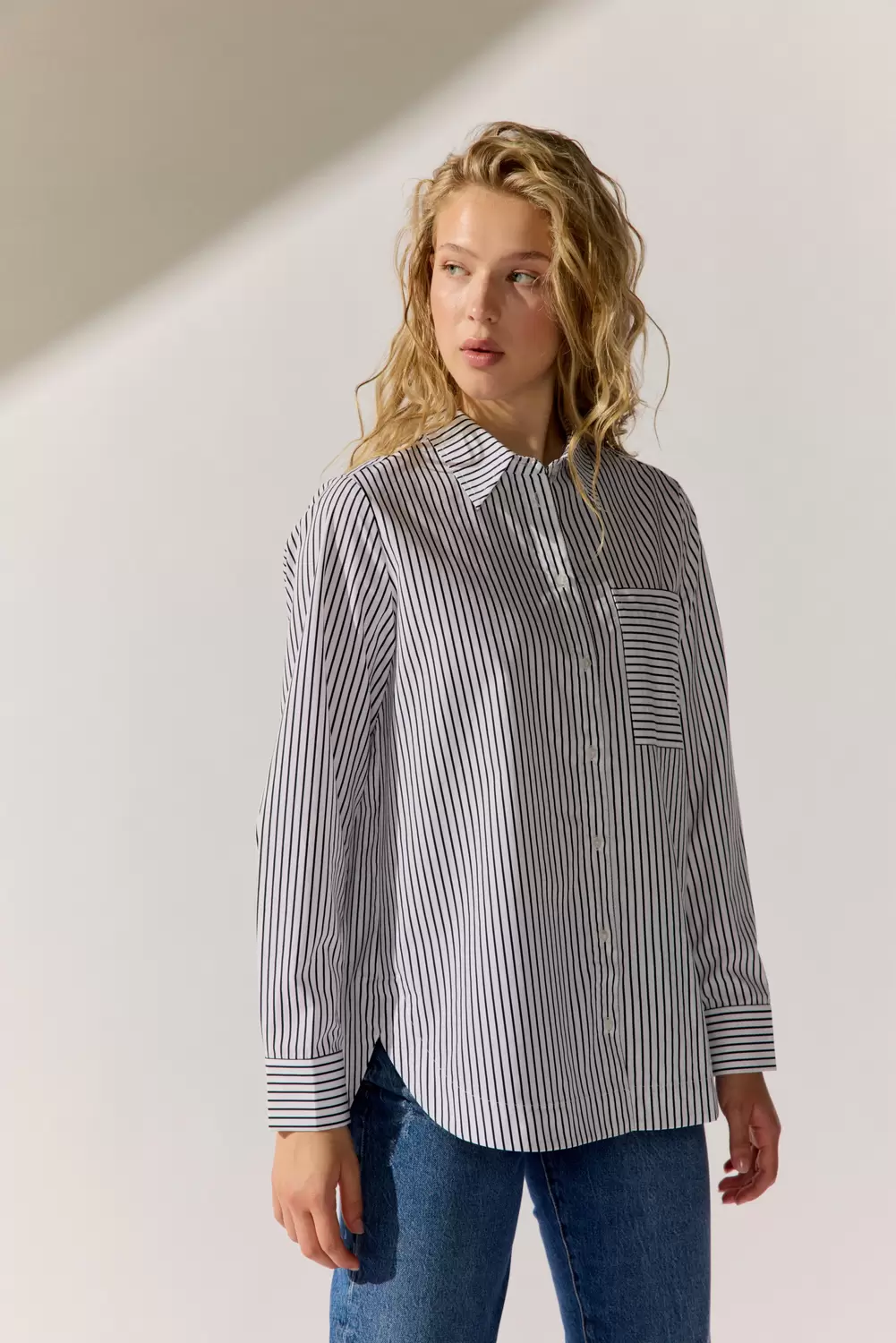 Blouse Striped female