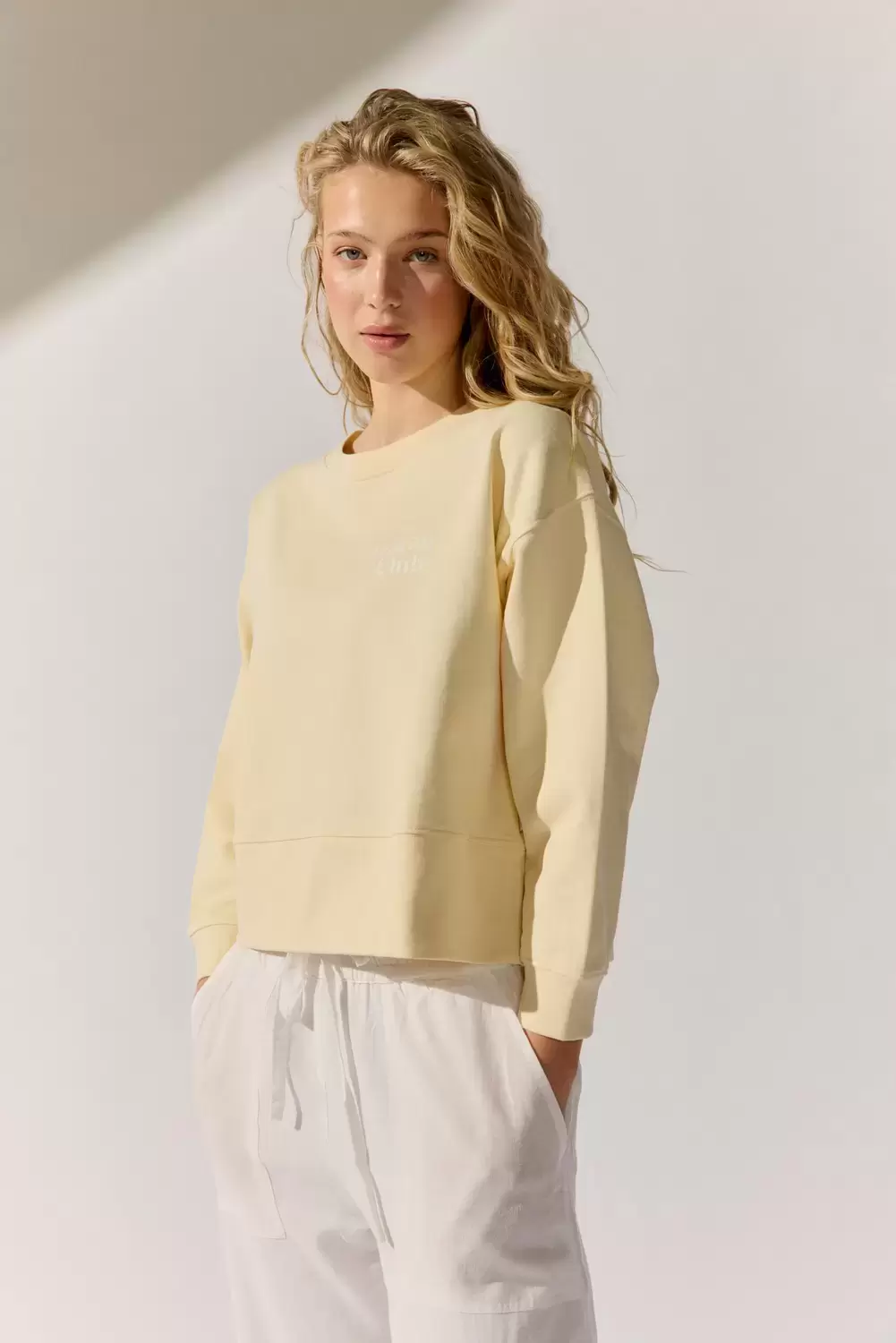 Sweatshirt with back print