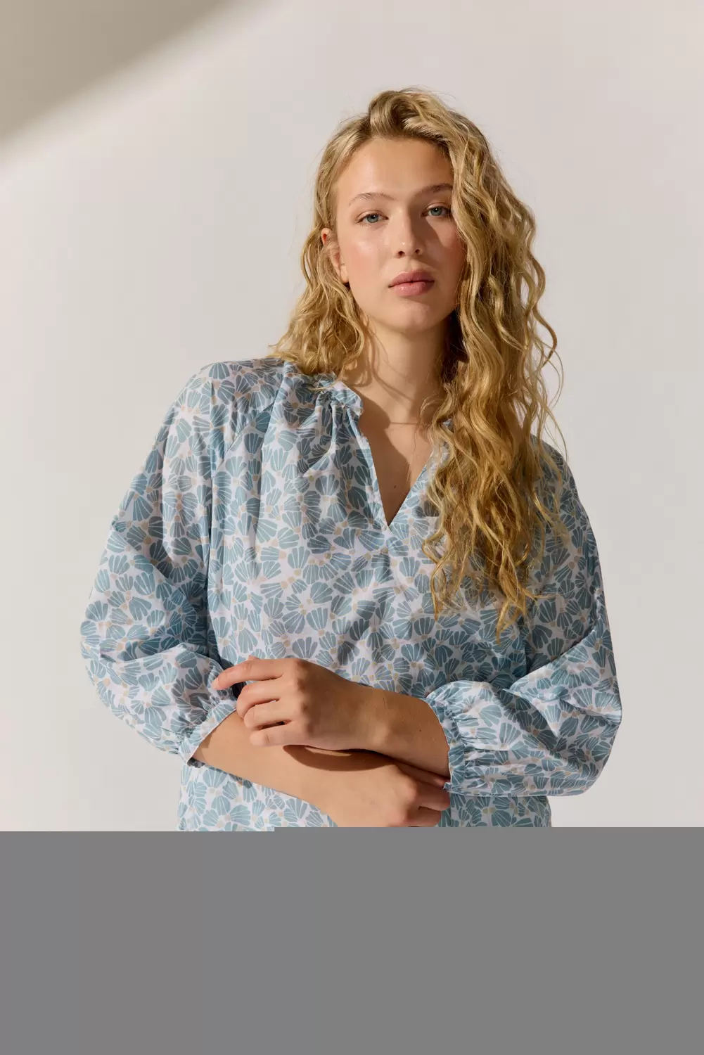 Blouse Voile AOP female