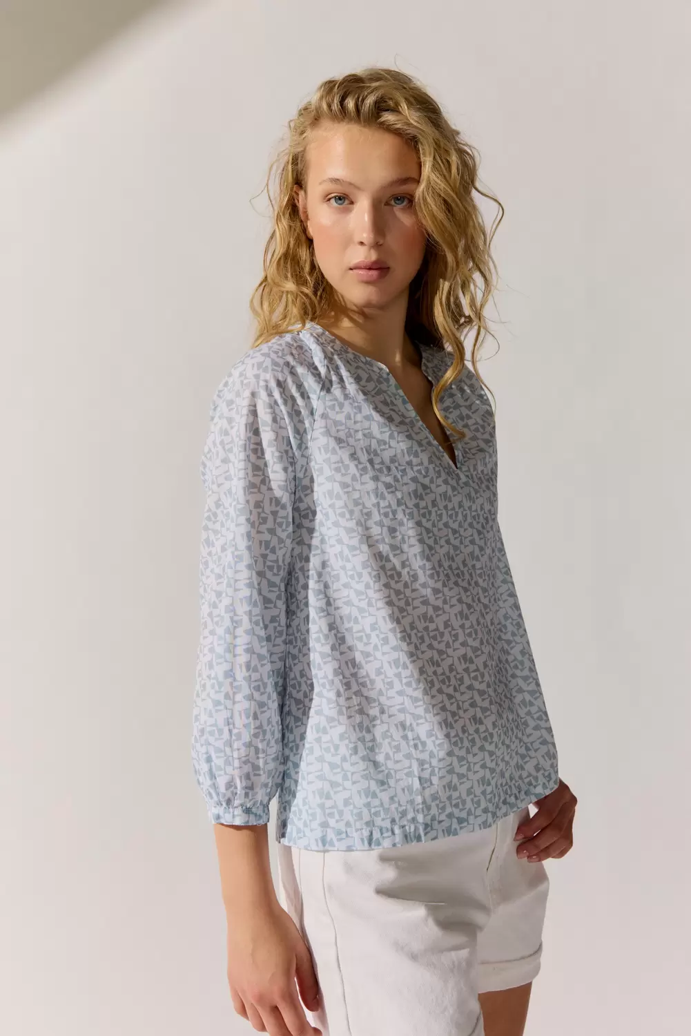 Blouse Voile AOP