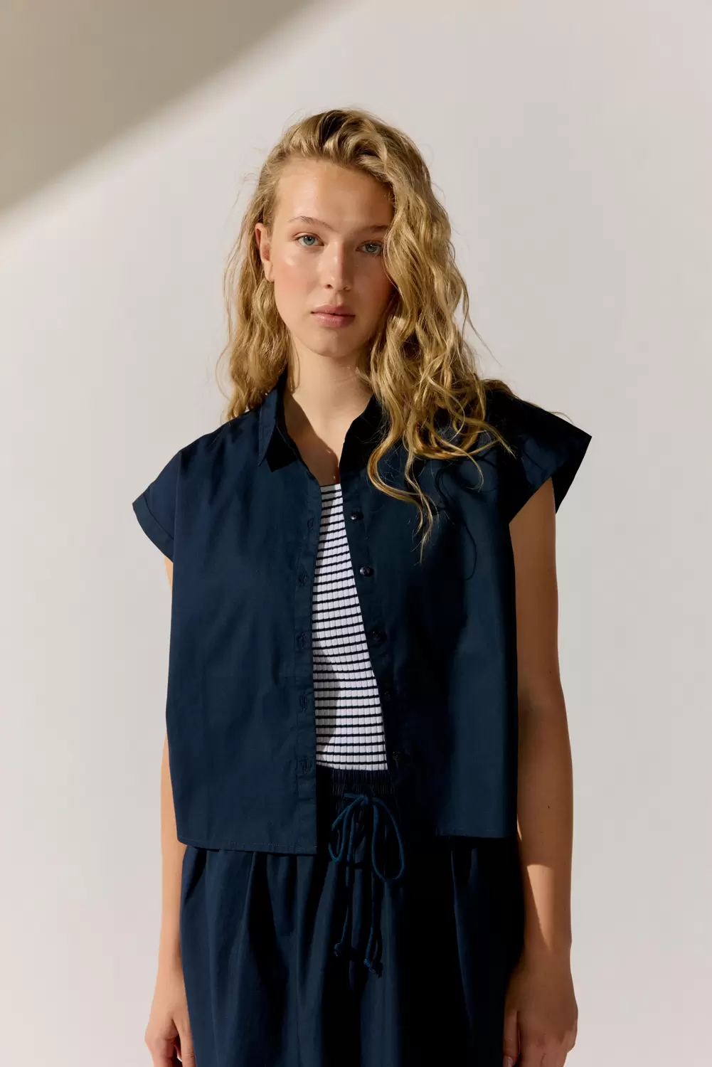 Blouse Poplin Solid female