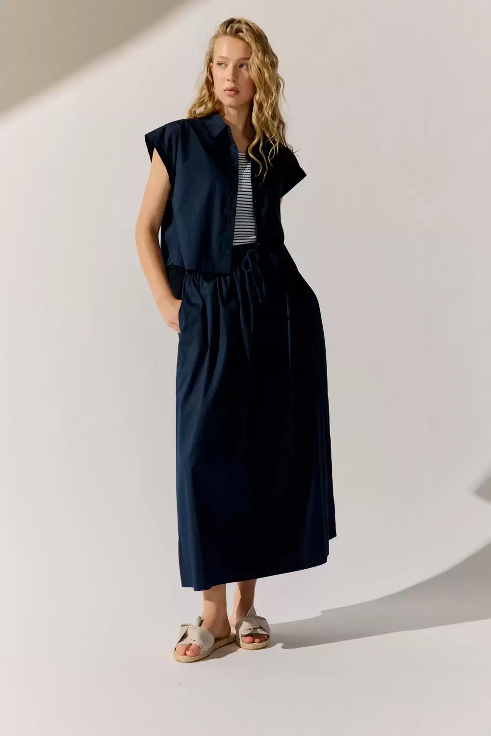 Skirt Poplin Solid