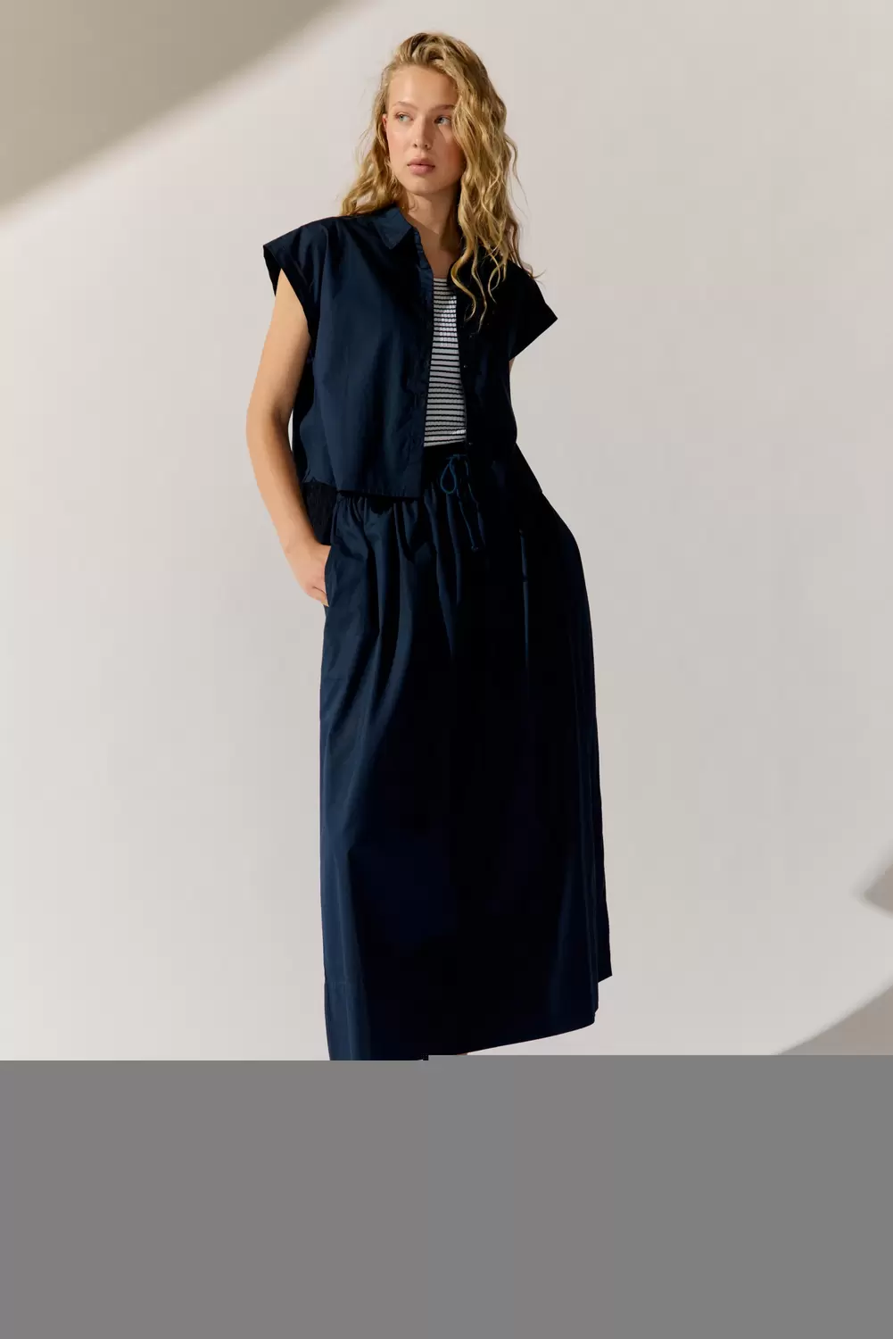 Skirt Poplin Solid