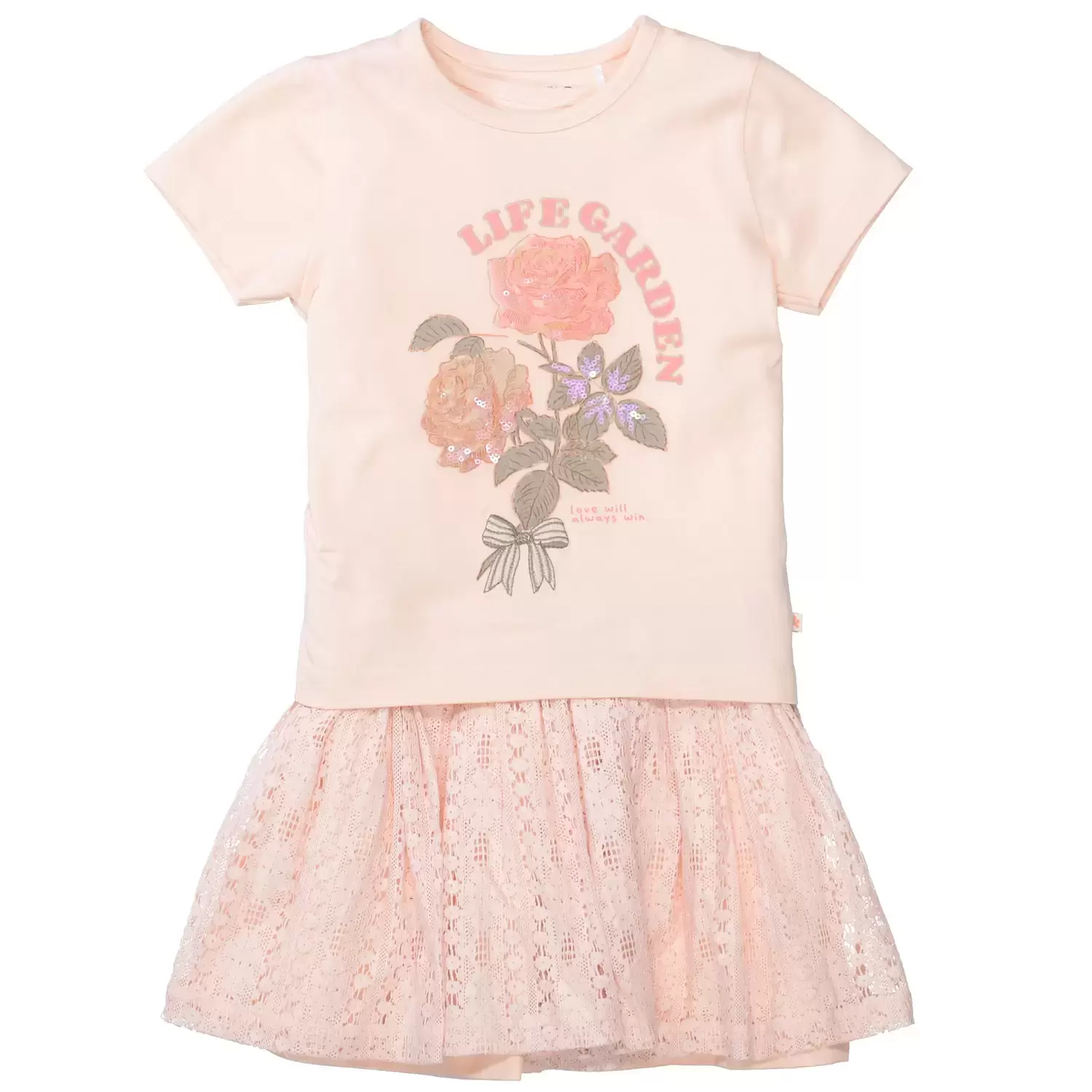 Md.-Set Kleid mit T-Shirt