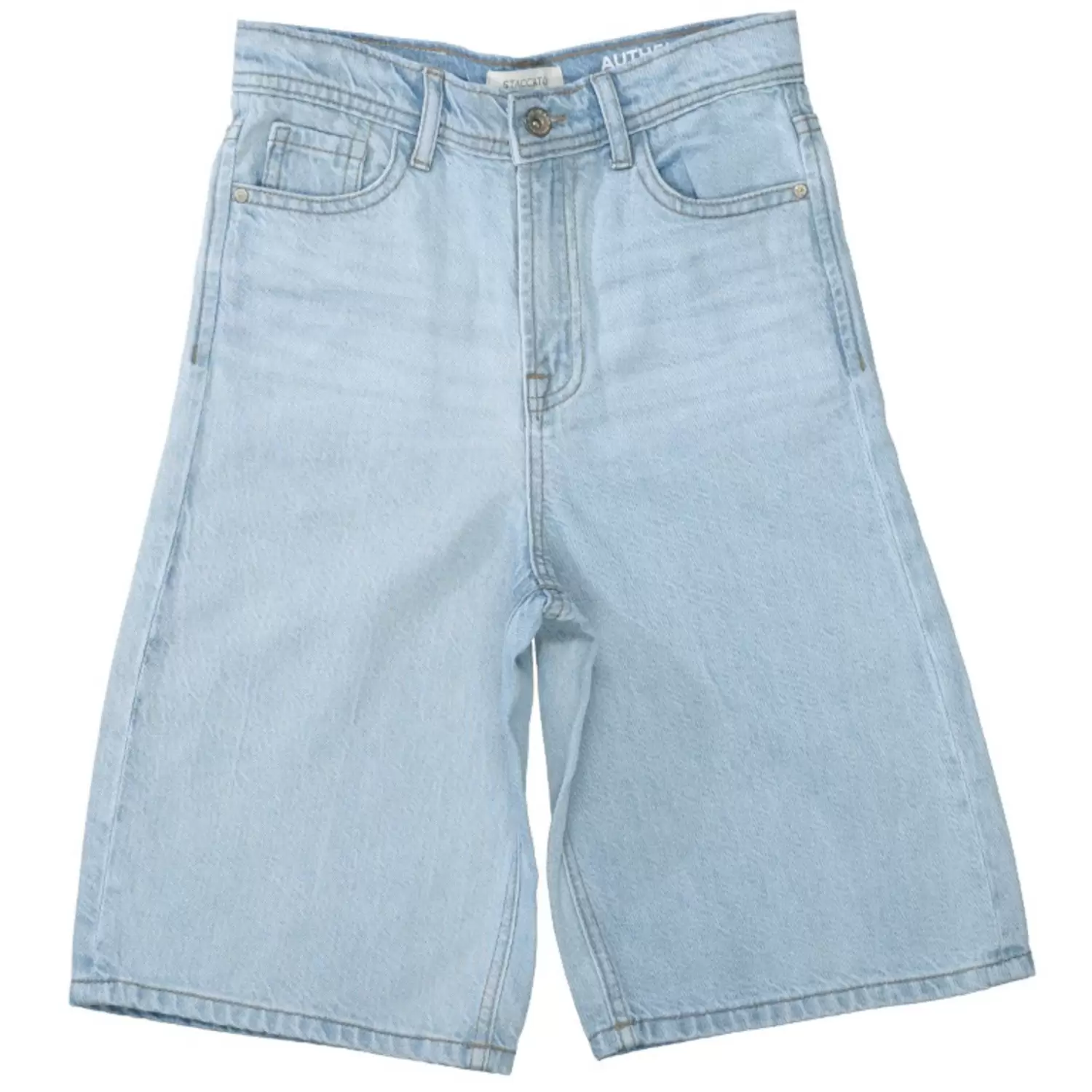 Kn.-Jeans-Bermudas, extra Bagg