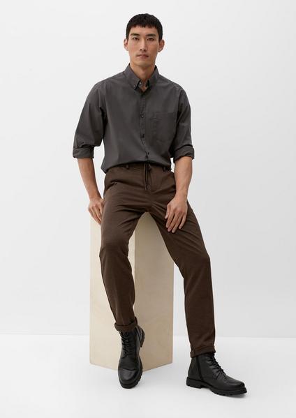 Hemd - 9672/GREY/BLACK