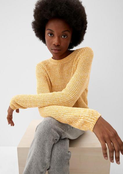 Strickpullover - 15W0/YELLOW