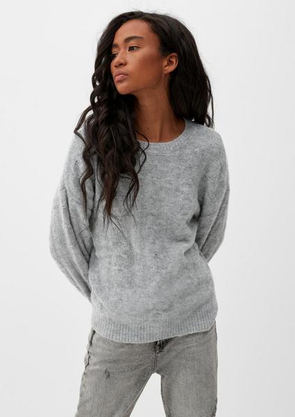 Strickpullover - 9400/GREY/BLACK