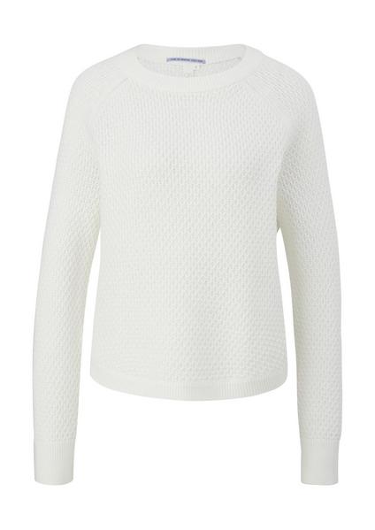 Strickpullover - 0200/WHITE