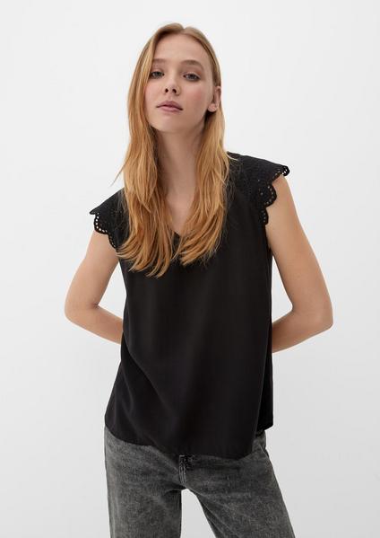 Bluse - 9999/GREY/BLACK