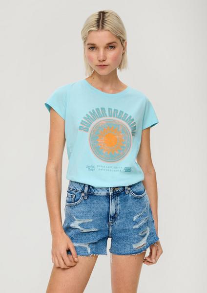 T-Shirt - 60D0/BLUE GREEN