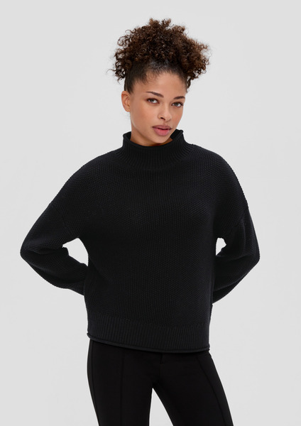 Strickpullover - 9999/GREY/BLACK