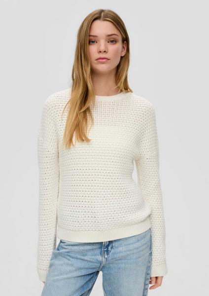 Strickpullover - 0200/WHITE