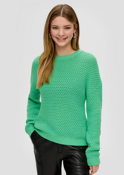 Strickpullover - 7306/GREEN