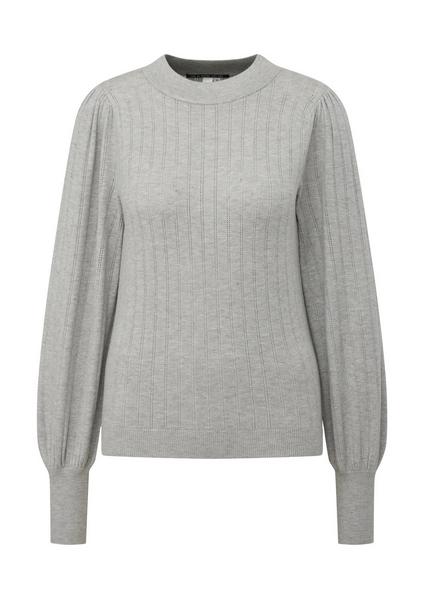 Strickpullover - 9400/GREY/BLACK