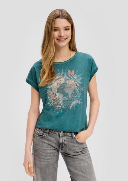 T-Shirt - 67D2/BLUE GREEN