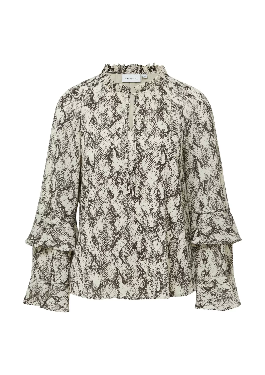 Bluse - 93A0/GREY/BLACK