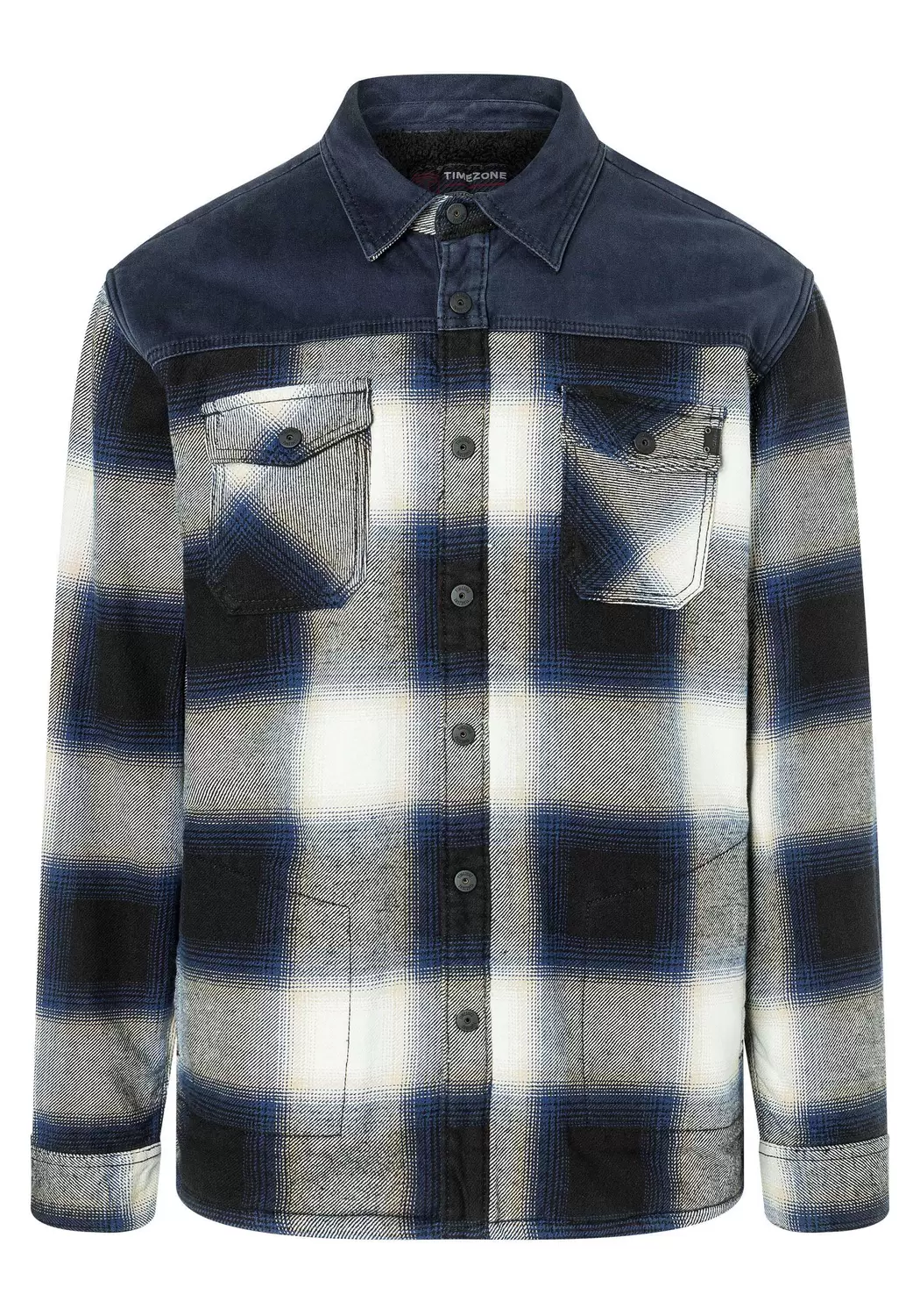 Overshirt Fabricmix padded