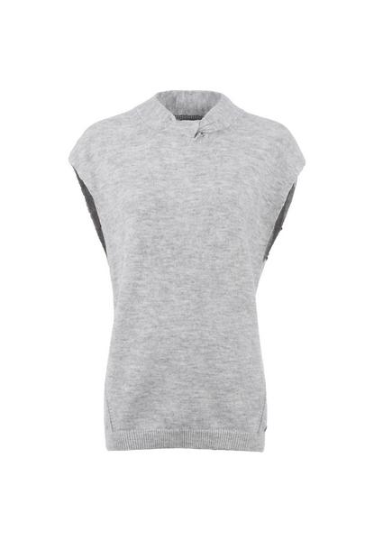 Pullunder - 9503/light grey melange