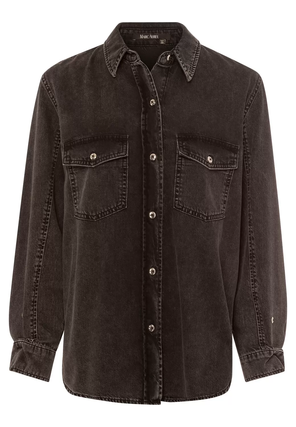 Jeanshemd aus nachhaltiger Tencelmischung