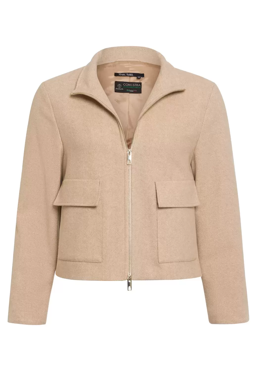 Jacke aus italienischer Wollmischung