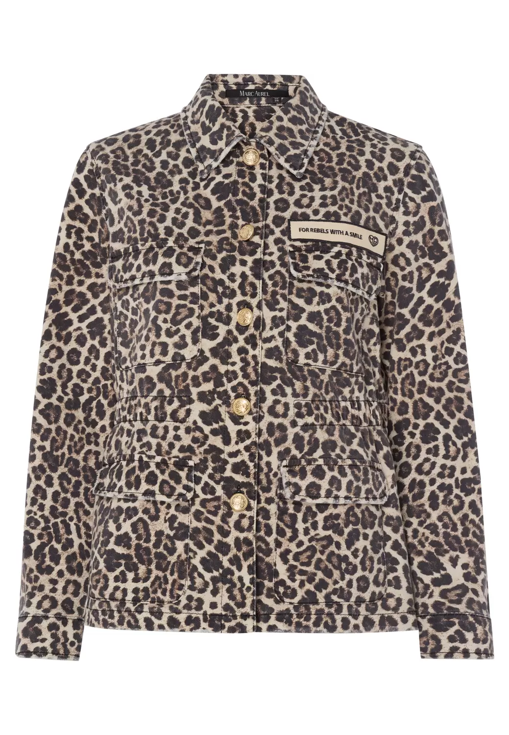 Fieldjacket mit Leoprint