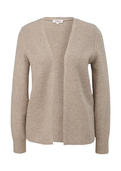 Strickjacke - 82W2/BROWN