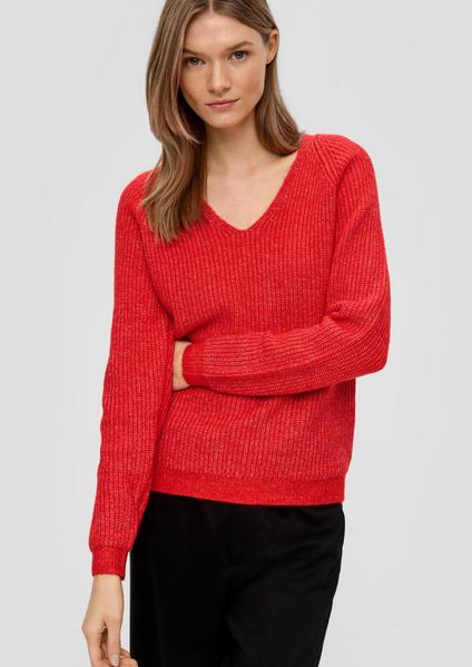 Strickpullover - 30W0/RED