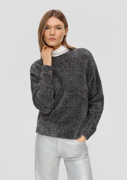 Strickpullover - 9722/GREY/BLACK
