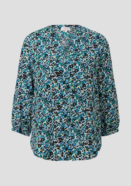 Bluse - 99A0/GREY/BLACK