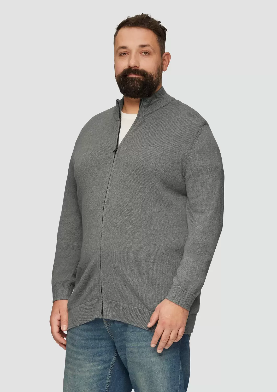 XL Strickjacke male