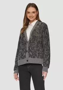 Strickjacke - 97X3/GREY/BLACK
