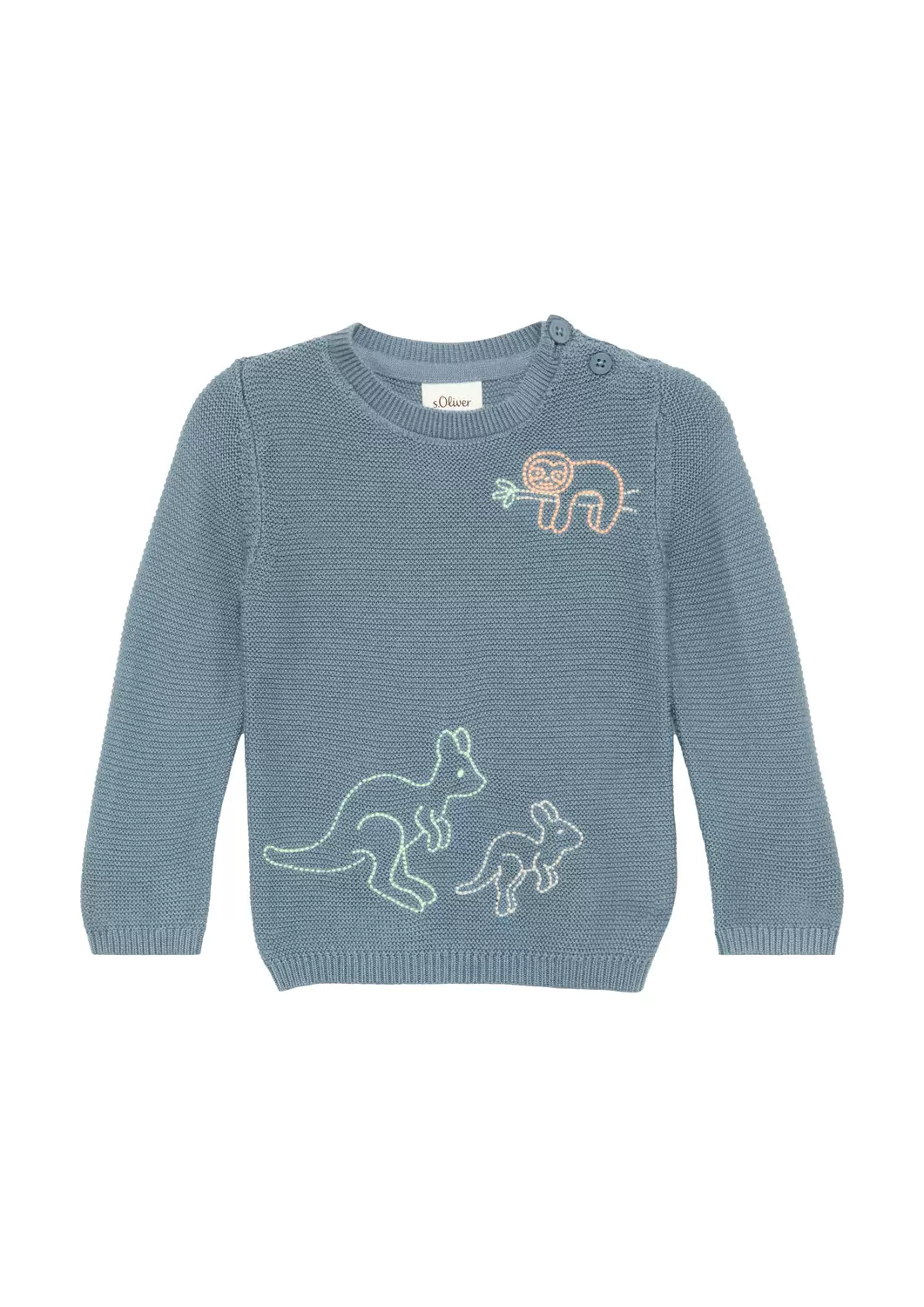 Strickpullover - 5273/BLUE