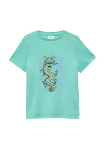 T-Shirt - 6602/BLUE GREEN