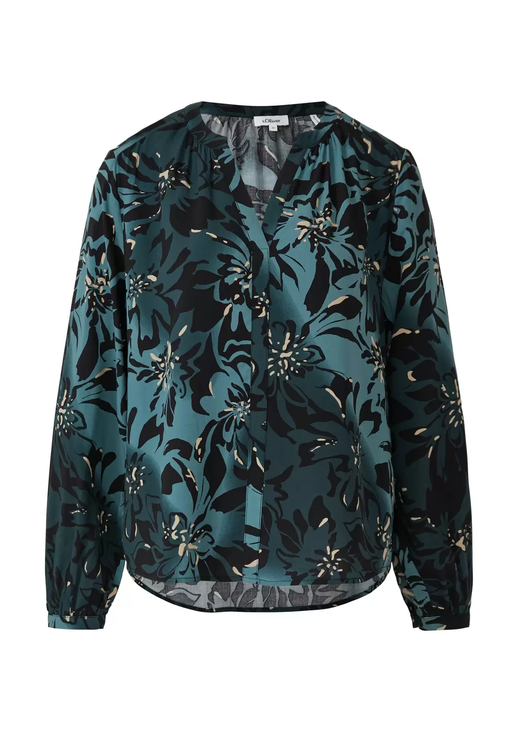 Bluse - 69A1/BLUE GREEN