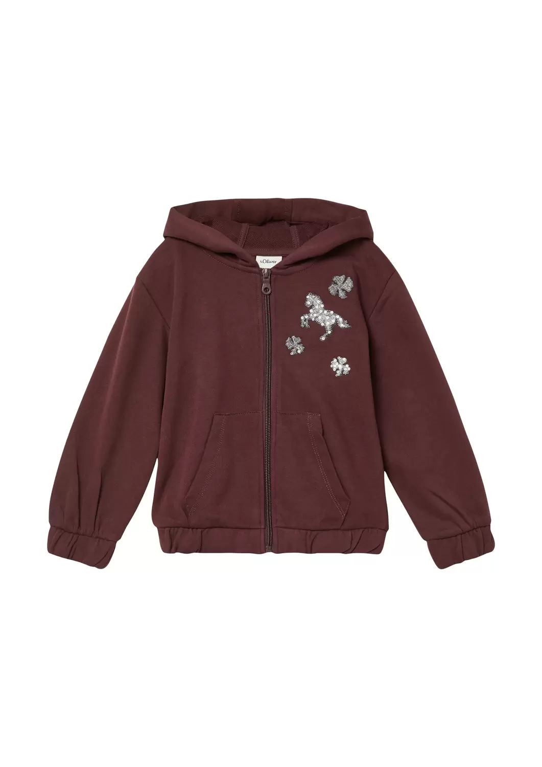 Sweatshirt Jacke - 4927/LILAC/PINK