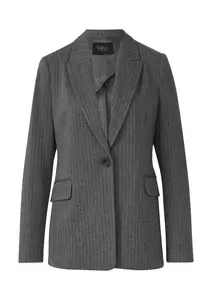 Y.A.S oversized blazer grijs YASLIKKA